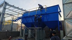 【污水处理设备】礼泉某食品厂一体化沉淀处理设备安装项目